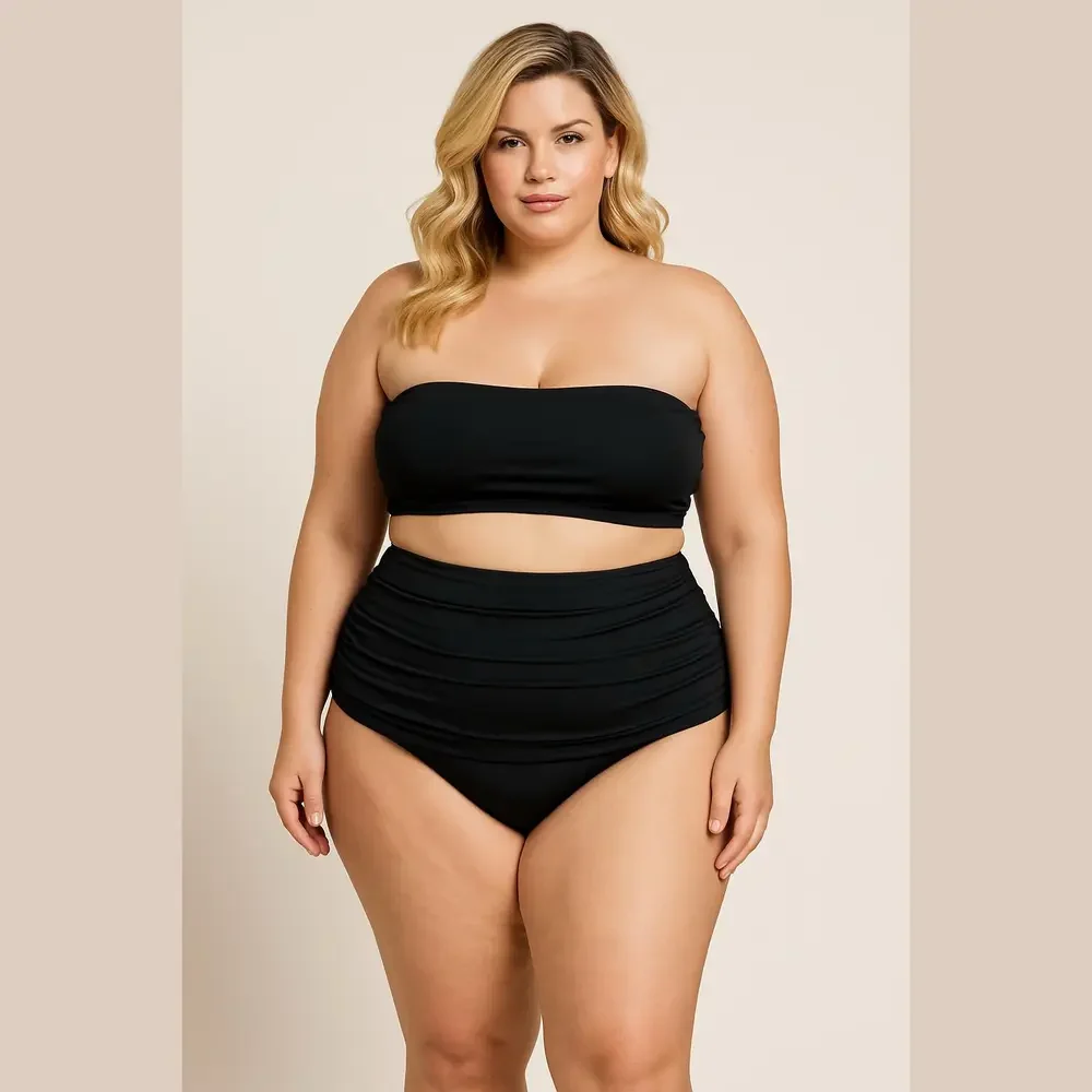 Skims Sculpting Swim Fold Over Ruched Bikini Bottom